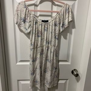 DC off the shoulder dress